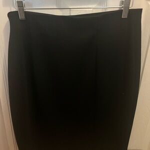 Vince Camuto Black Pencil Skirt Knee-Length Work